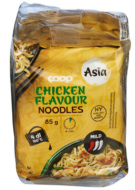 Instant Noodles Chicken Flavor 5-pack
