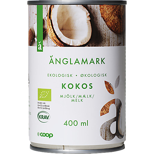 Kokosmelk Øko 400ml Änglamark