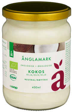 Coconut oil RBD, organic