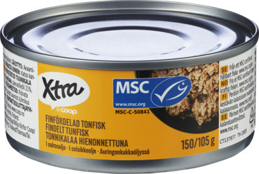 Tuna Shredded In Oil, Msc Skipjack