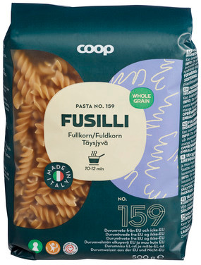Fusilli Whole Wheat
