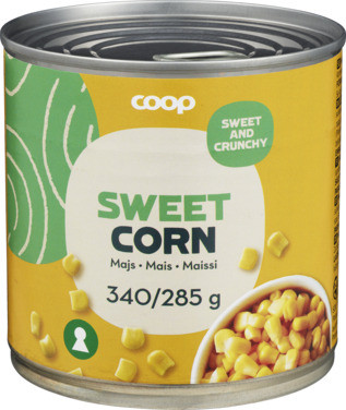 Supersweet Whole Corn Kernels Coop
