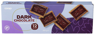 French Butter Biscuit W Dark Chocolate