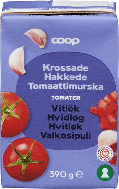 Chopped Tomatoes w/Garlic