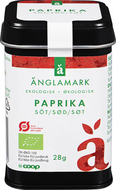Paprika Sweet, Organic
