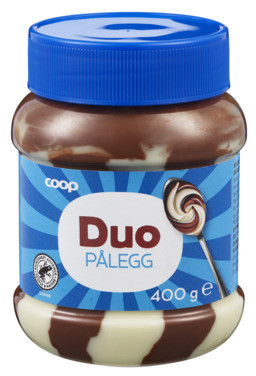 Duo Milk-Chokolate spread palm oil free