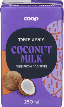 Coconut Milk 17-19% Fat Coop