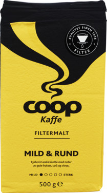 Mild og Rund Kaffe Coop