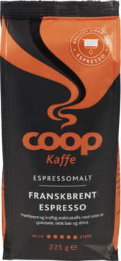 Espresso Ground Coffee Ra Coop