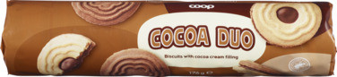 Duo Biscuit With Cocoa Creme