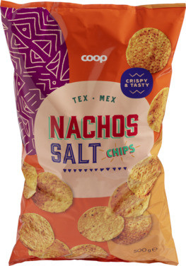 Nachos Chips, Salted Coop