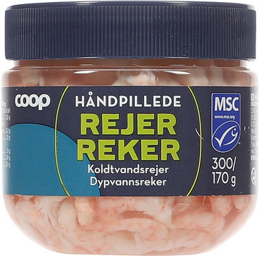 Shrimps, Hand-peeled In Brine, Msc Coop