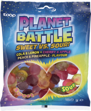 Space Planet Battle Sweet & Sour Coop