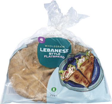 Libanese Flatbread - Wholegrain Coop