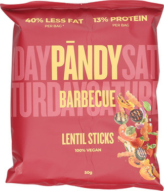 Pändy Linsechips Barbecue 50g