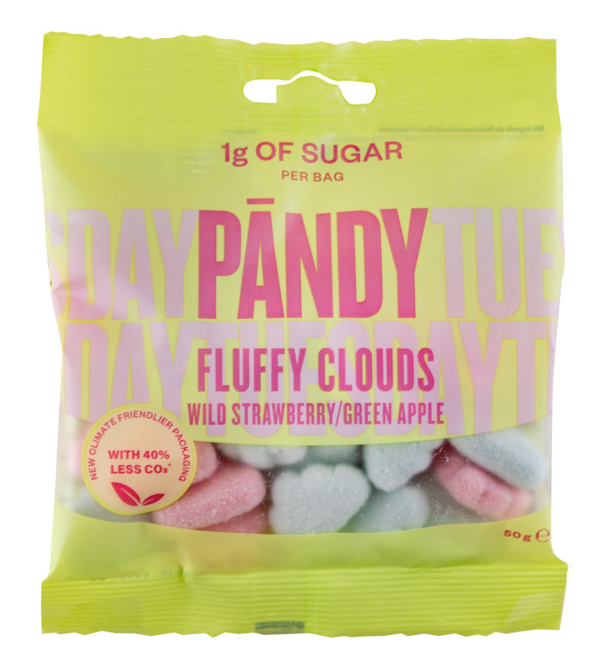 Fluffy Clouds u/Sukker 50g Pandy
