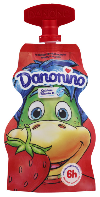Danonino Yoghurt Jordbær 70g