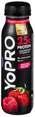 Yopro Proteindrikk Straw-rasp 300g