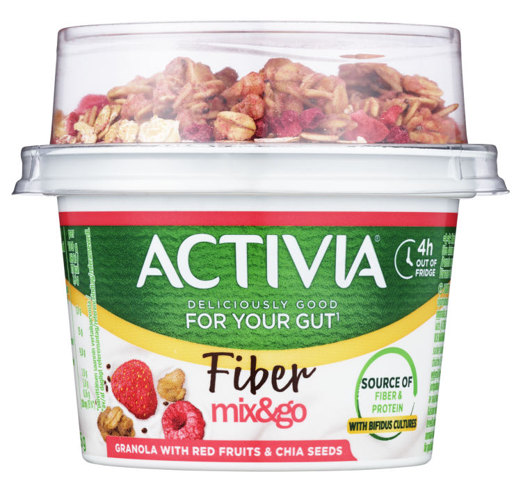 Activia Yoghurt m/Granola Røde Bær& Chiafrø 165g