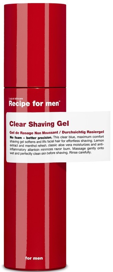 Recipe For Men Clear Shaving Gel 100 ml