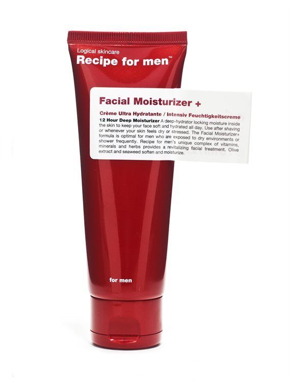 Recipe For Men Facial Moisturizer+ 75 ml