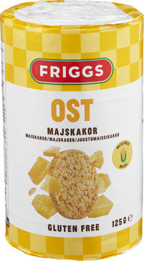 Friggs Maiskaker Ost 125g