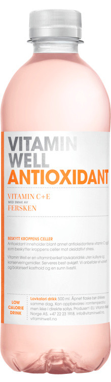 Vitamin Well Antioxidant 0,5l flaske