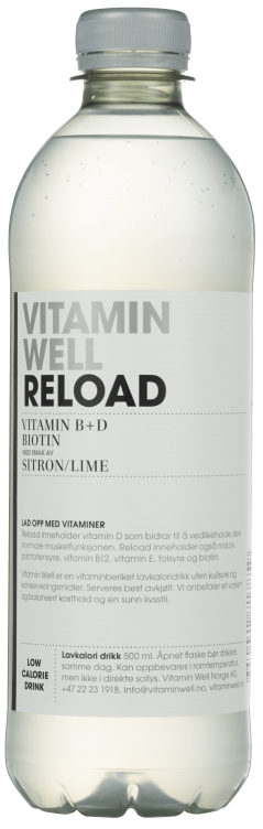 Vitamin Well Reload 0,5l flaske