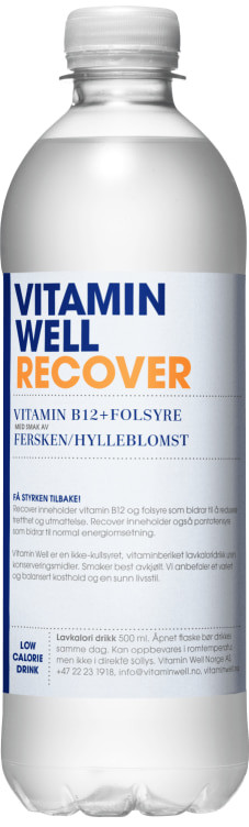 Vitamin Well Recover 0,5l flaske