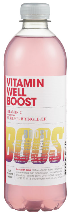 Vitamin Well Boost 0,5l flaske