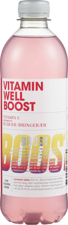 Vitamin Well Boost 0,5l flaske