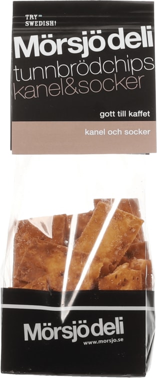 Tunnbrødchips Kanel&Sukker 100g Mørsjø Deli