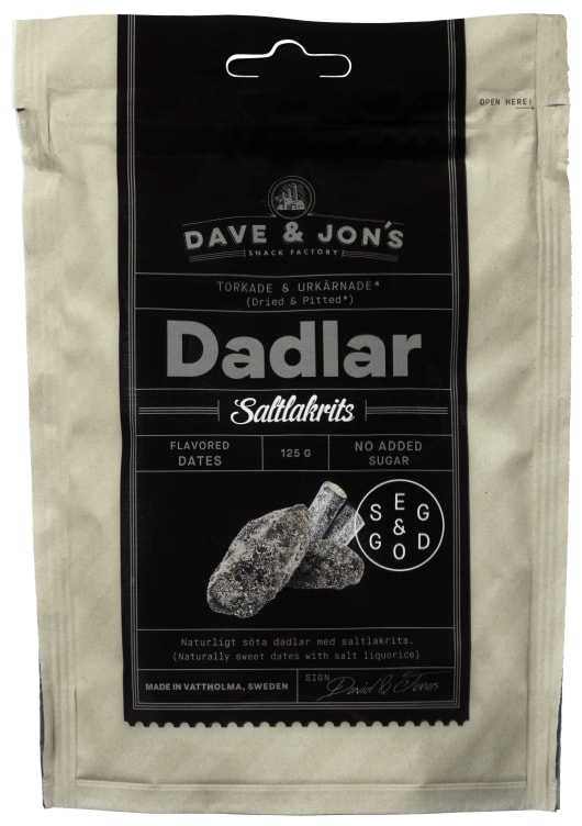 Dave&Jon's Dadler Salt Lakris 125g