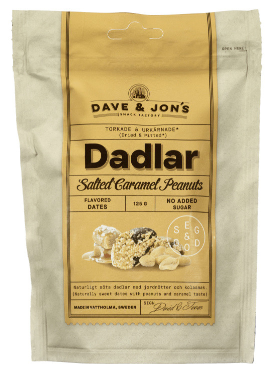 Dave&Jon's Dadler Salted Caramel 125g