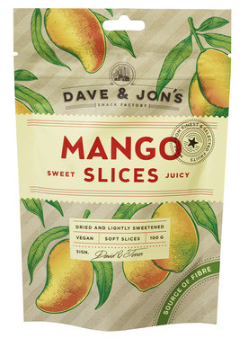 Dave & Jon's Tørket Mango 100g