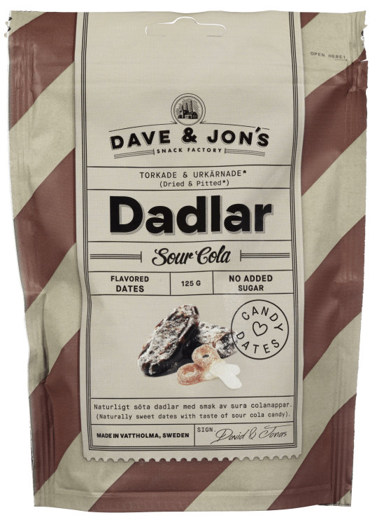 Dave&Jon's Dadler Sour Cola 125g