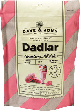 Dave Jon`s Strawberry Milkshake Dadler 125g