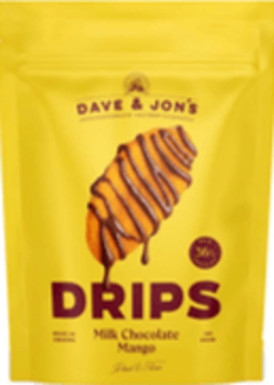 Dave&Jon's Mango Milk Chocolate 100g