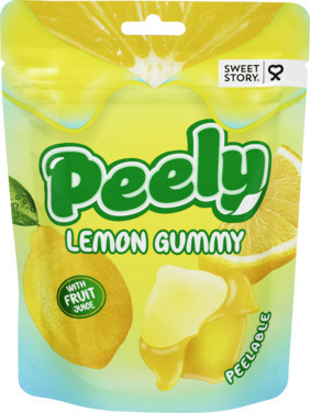 Peely Gummy Lemon 85g