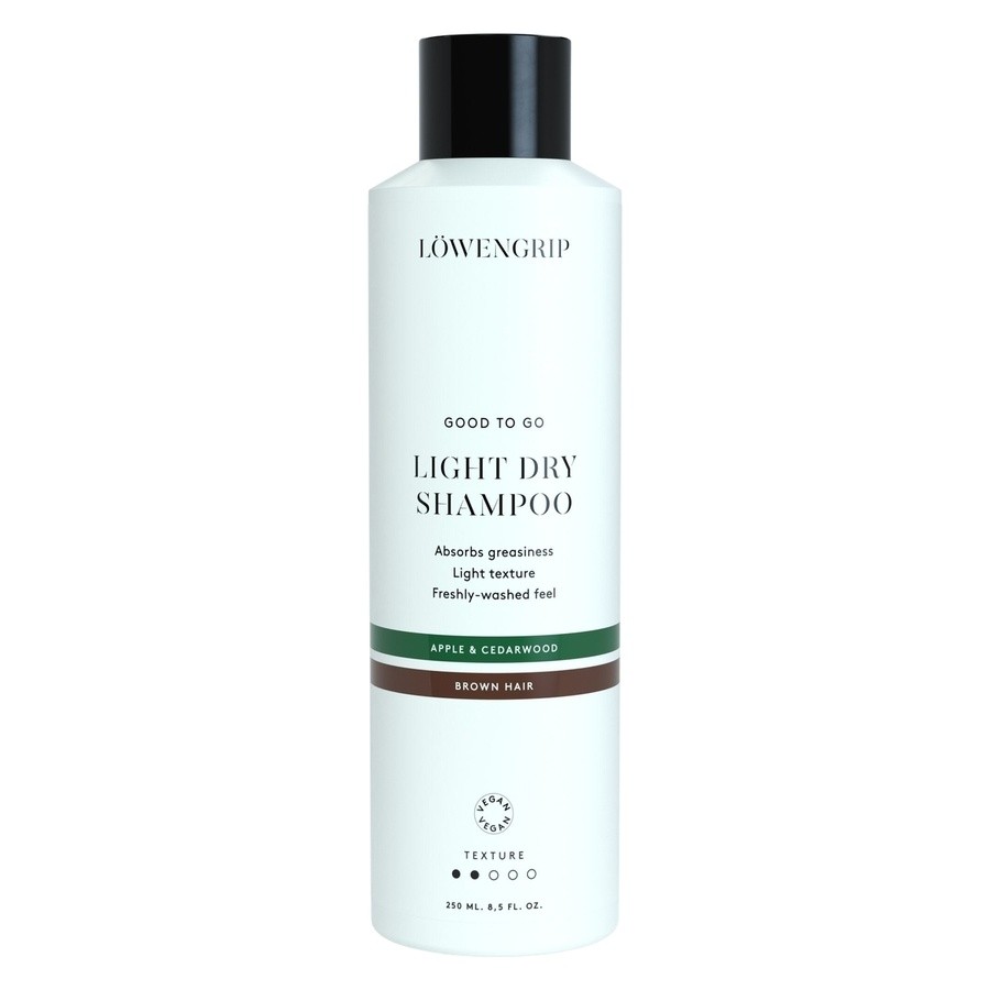 Löwengrip Good To Go Light Dry Shampoo For Brown Hair Apple & Cedarwood 250ml