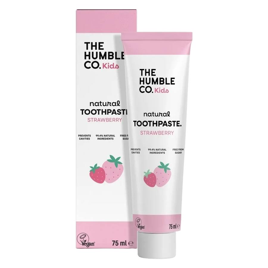 The Humble Co Natural Toothpaste Kids Strawberry 75ml