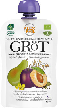 Vår Økologiske Pære- & Kardemommegrøt