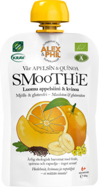 Vår Økologiske Appelsin- & Quinoasmoothie