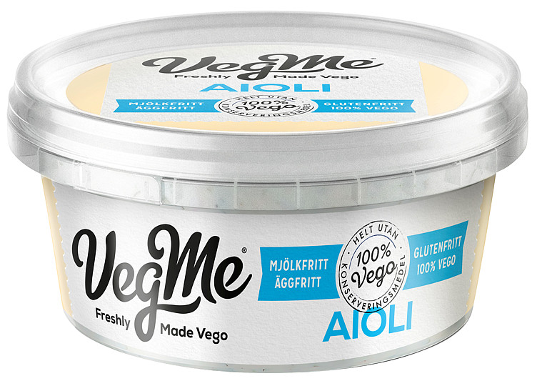 Aioli Vegetar 161g Vegme
