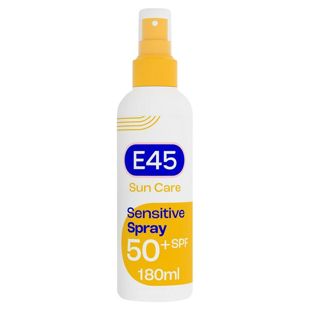E45 180ml Sun Care 50+ SPF Sensitive Spray