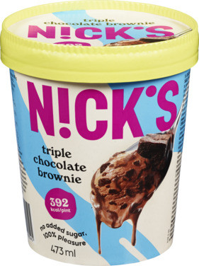 Nick´s Triple Chocolate Brownie 473ml