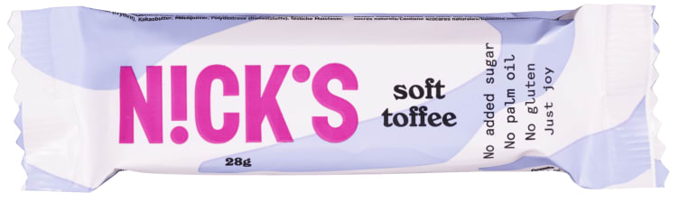 Nicks Soft Toffee 28g