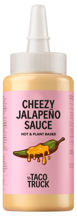 Jalapeno Sauce Cheezy 200ml El Taco Truck