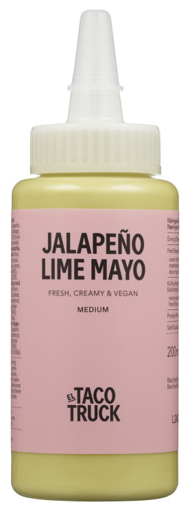 Jalapeno Lime Mayo 200ml El Taco Truck