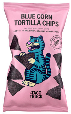 El Taco Truck Salted Blue Corn Chips 185g